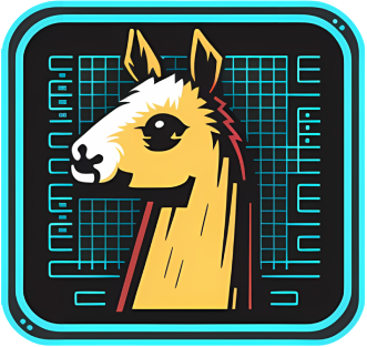 [Drawing of a LLaMA]